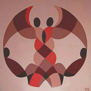 Zonder lijnen - bruinbeige